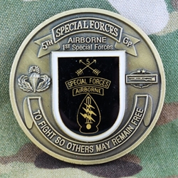 5th Special Forces Group (Airborne), CIB 3 Awd/ For Excellence, Type 1