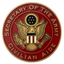 Civilian Aides to the Secretary of the Army, Award Of Excellence, Walter Kaye, Type 1