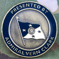 27th Chief of Naval Operations, Admiral Vern Clark, Type 1