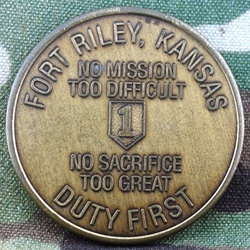 Commanding General, 1st Infantry Division, Big Red One, Type 2
