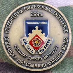 299th Forward Support Battalion, 2nd Brigade Combat Team, 1st Infantry Division, Type 2