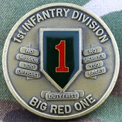 Retention Team, 1st Infantry Division, Big Red One, Type 1