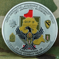 610th Brigade Support Battalion, 4th Infantry Brigade Combat Team, 1st Infantry Division, Type 1