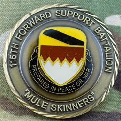 115th Forward Support Battalion, "Muleskinners", Type 1