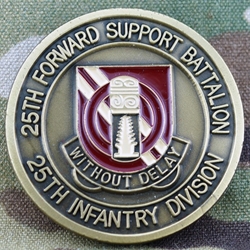 25th Forward Support Battalion, "Without Delay", Type 1