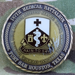 187th Medical Battalion, Fort Sam Houston, Texas, Type 1