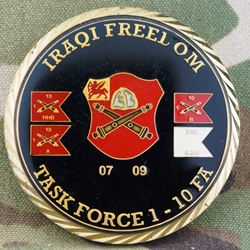 Task Force 1st Battalion, 10th Field Artillery Regiment, Type 1