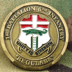 1st Battalion, 6th Infantry Regiment, Regulars, Type 1