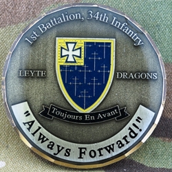 1st Battalion, 34th Infantry Regiment, Type 1