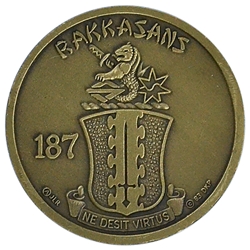 187th Infantry Regiment "Rakkasans", 1 9/16"