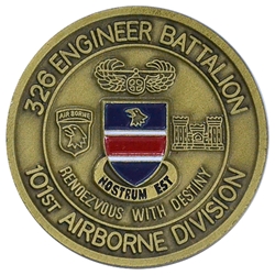 326th Brigade Engineer Battalion "Air Assault Sappers", 1 1/2"