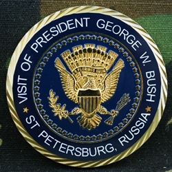 Visit President George W. Bush, St Petersburg, Russia, Type 1