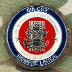 6th Civil Support Team (WMD), Weapons of Mass Destruction, Type 1