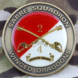 2nd Squadron, 4th Cavalry Regiment, Type 1