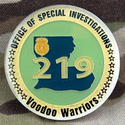 U.S. Air Force Special Investigation Detachment 219 Voodoo Warriors , Type 1