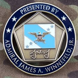 9th Vice Chairman of the Joint Chiefs of Staff, Admiral James A. Winnefeld Jr., Type 1