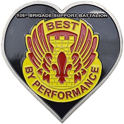 526th Brigade Support Battalion, "Best By Performance, Type 2
