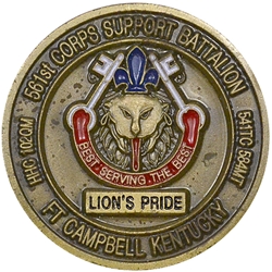 561st Corps Support Battalion "BEST SERVING THE BEST", Type 3B