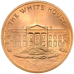 White House, Seal of the President of the United States, Bronze, Type 1