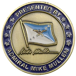 Chairman, Joint Chiefs of Staff, 17th Admiral Michael (Mike) Mullen, Type 5