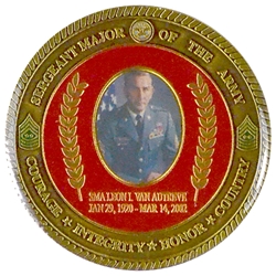 Sergeant Major of the Army, 4th SMA Leon L. Van Autreve, Type 1