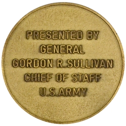 Chief of Staff of the Army , 32nd General Gordon R. Sullivan, Type 3