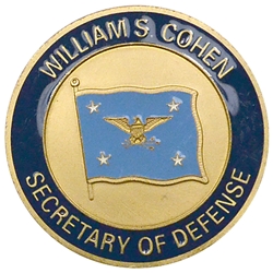 Secretary of Defense, William Sebastian Cohen, Type 2