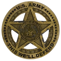 U.S. Army This We'll Defend, Type 1