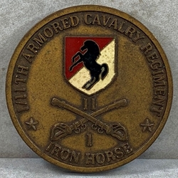 1st Squadron, 11th Armored Cavalry Regiment, Type 1