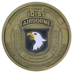 101st Airborne Division (Air Assault), Iraq Saudi Arabia, UFL 95, 1 1/2",  without For Excellence, Type 1