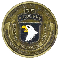 101st Airborne Division (Air Assault), Division Commander, Iraq Saudi Arabia, 1 1/2", Type 1A