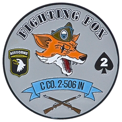 C Company, 2nd Battalion, 506th Infantry Regiment "Fighting Fox"(♠), Type 1