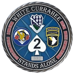 2nd Battalion, 506th Infantry Regiment "White Currahee"(♠), 2 7/16"