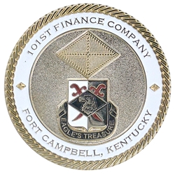 101st Finance Company, “Eagle’s Treasure”, 1 11/16"