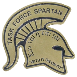 1st Special Troops Battalion, 1st Brigade Combat Team”(♣), 1 7/8" X 2 1/8"