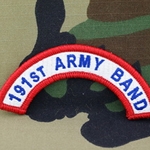 191st Army Band Tab, A-1-991