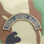 313th Army Band Tab, A-1-1004