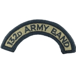 Army Band Tabs Shoulder Sleeve Insignia in OCP / MultiCam® / Scorpion with Velcro®