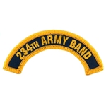 234th Army Band Tab, A-1-1110