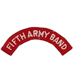 Fifth Army Band Tab, A-1-217