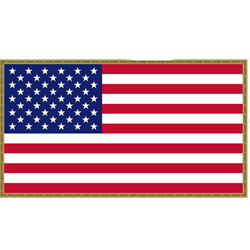 PVC Shoulder Patches, U.S. Flag