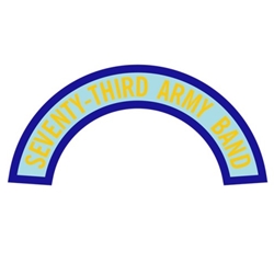 73rd Army Band Tab, A-1-957