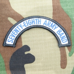 78th Army Band Tab, A-1-995