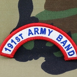 191st Army Band Tab, A-1-991