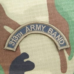 313th Army Band Tab, A-1-1004