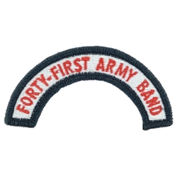 41st Army Band Tab, A-1-969