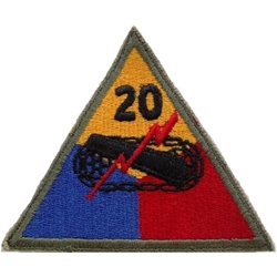 20th Armored Division, A-1-349