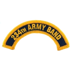 234th Army Band Tab, A-1-1110