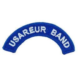 United States Army Europe Band Tab, A-1-1111