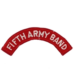 Fifth Army Band Tab, A-1-217